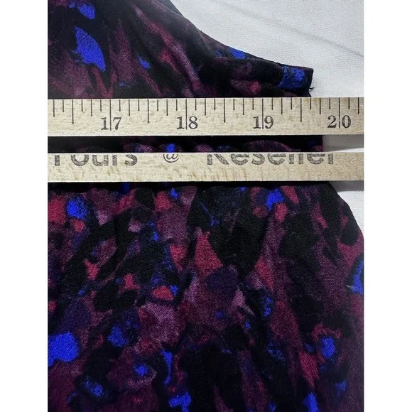 TORRID Women's Size 0 Gold Chain Link TANK CREPE ANIMAL Print Top Shirt Tank - Picture 5 of 7